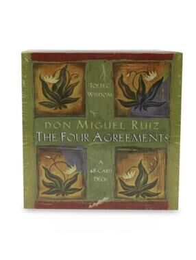 NIB The Four Agreements Oracle 48 Card Deck